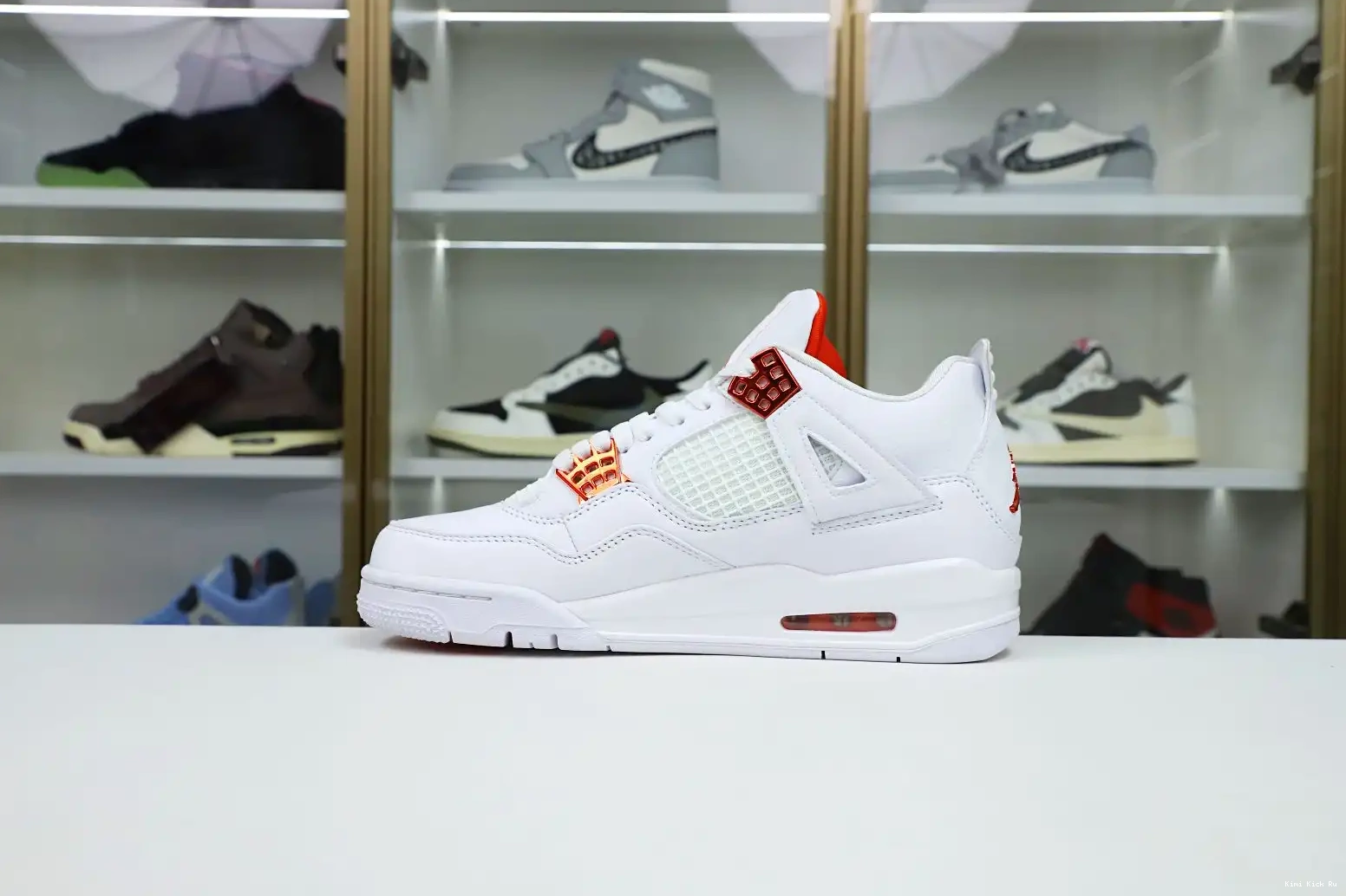 Jordan metallic 4 Air Kimikick Jordan retro“orange 0604
